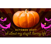 dooce.com Masthead for October 2007