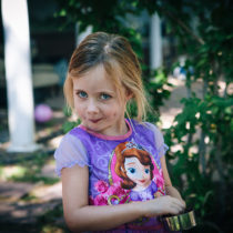 princess in the garden