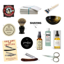 shaving for him