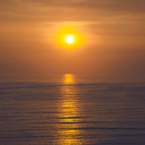 sunset in Peru