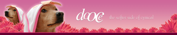 dooce.com Masthead for June, 2004 by Heather B. Armstrong titled The Softer Side of Cynical