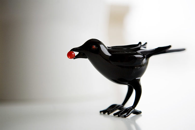 iron bird figurine